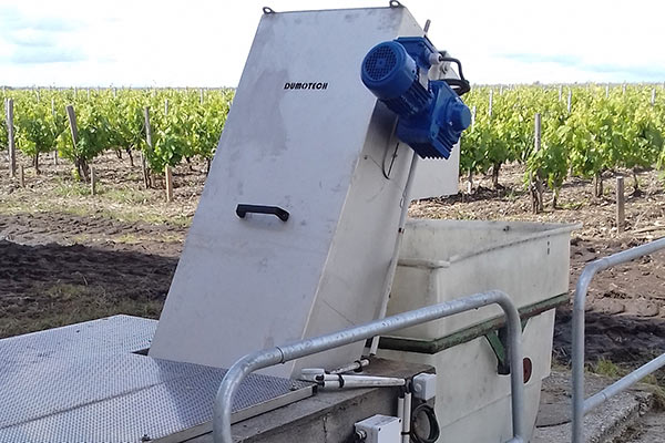 Remplacement d'un tamis dégrilleur élévateur