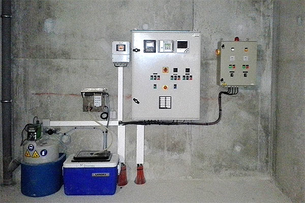 Station de prétraitement des effluents vinicoles