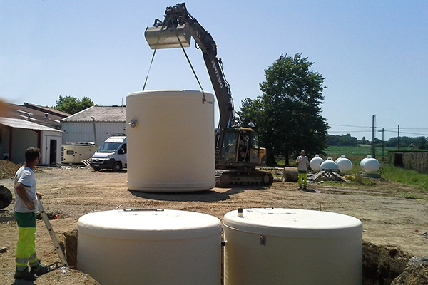 Station de traitement des eaux pour l'agroalimentaire