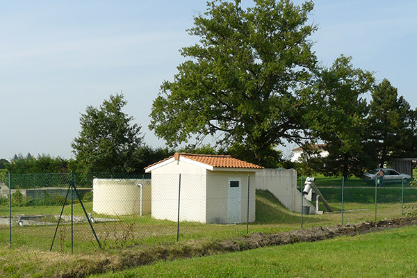 Station de traitement des effluents vinicoles