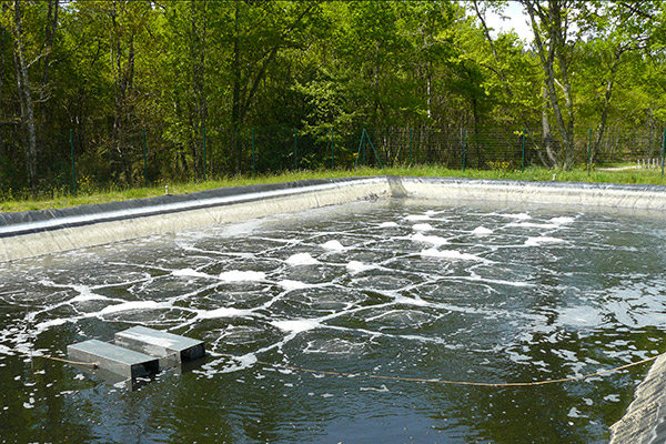 Station de traitement des effluents vinicoles